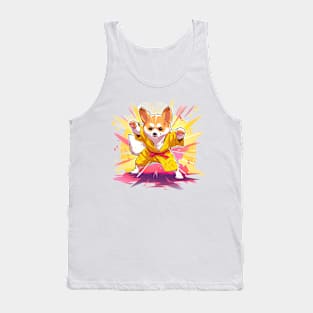 karate corgi Tank Top